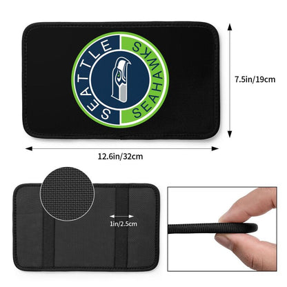Seattle Seahawks print car armrest protective cover Car center console armrest pad
