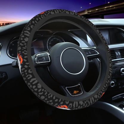 Denver Broncos Printed elastic steering wheel cover car anti-skid cover