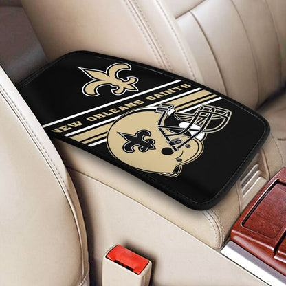 New Orleans Saints Print armrest protective cover car armrest box cushion