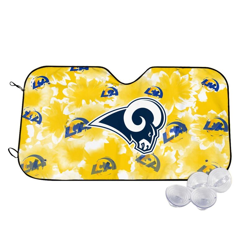 Los Angeles Rams Printed multi size car front windshield sunshade car windshield sunshade