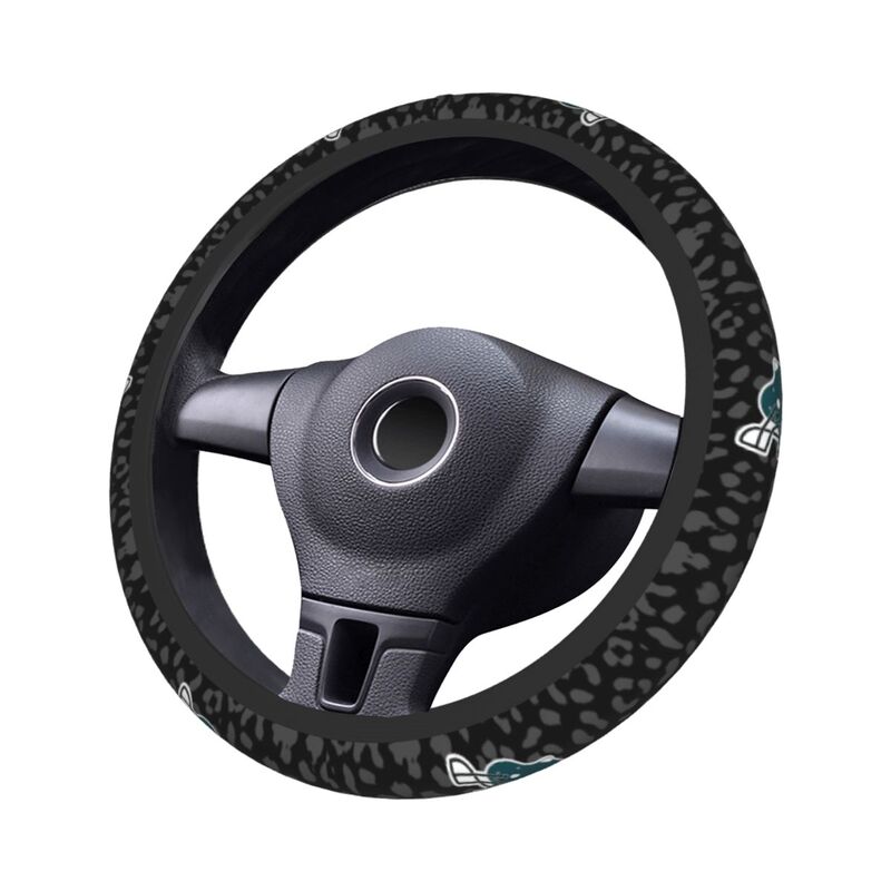 Philadelphia Eagles 1 Printed elastic steering wheel cover car steering wheel protective cover