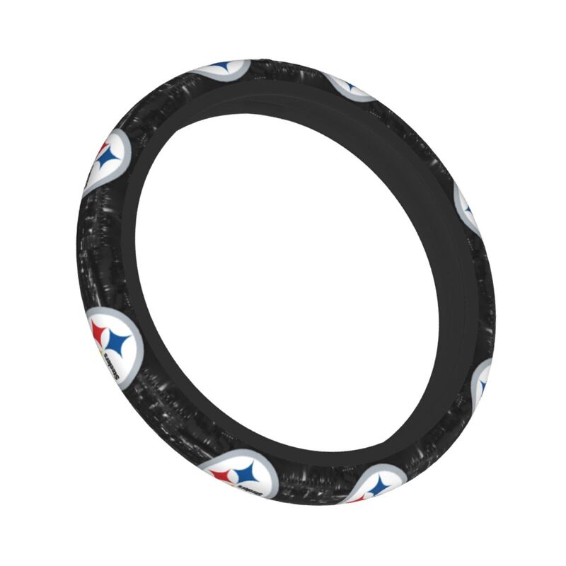 Pittsburgh Steelers 6 Printed breathable anti slip cover elastic steering wheel cover