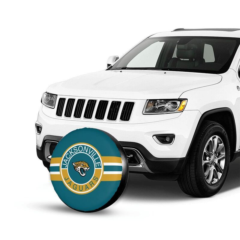 Jacksonville Jaguars Print tire protection cover car sun protection tire protection cover