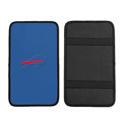 Car armrest box pad Buffalo Bills Printed central armrest box cushion protective pad