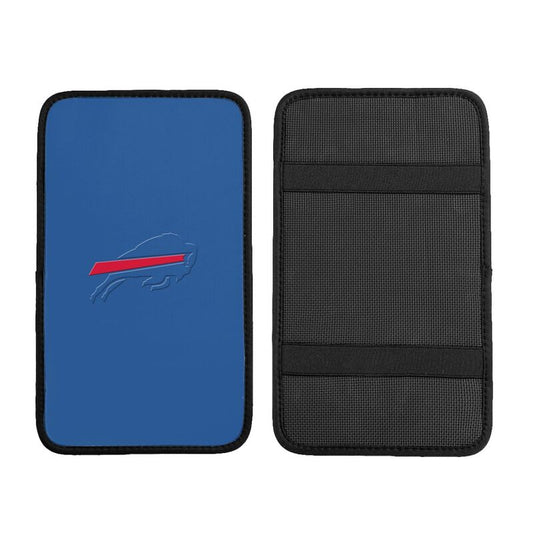 Car armrest box pad Buffalo Bills Printed central armrest box cushion protective pad
