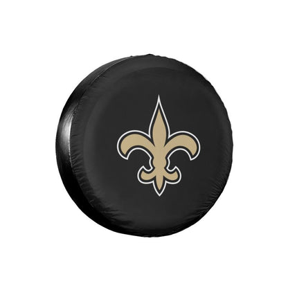 New Orleans Saints Car tire protective cover waterproof and dustproof tire cover