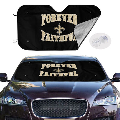 New Orleans Saints Printing car multi size front windshield sunshade car windshield sunshade