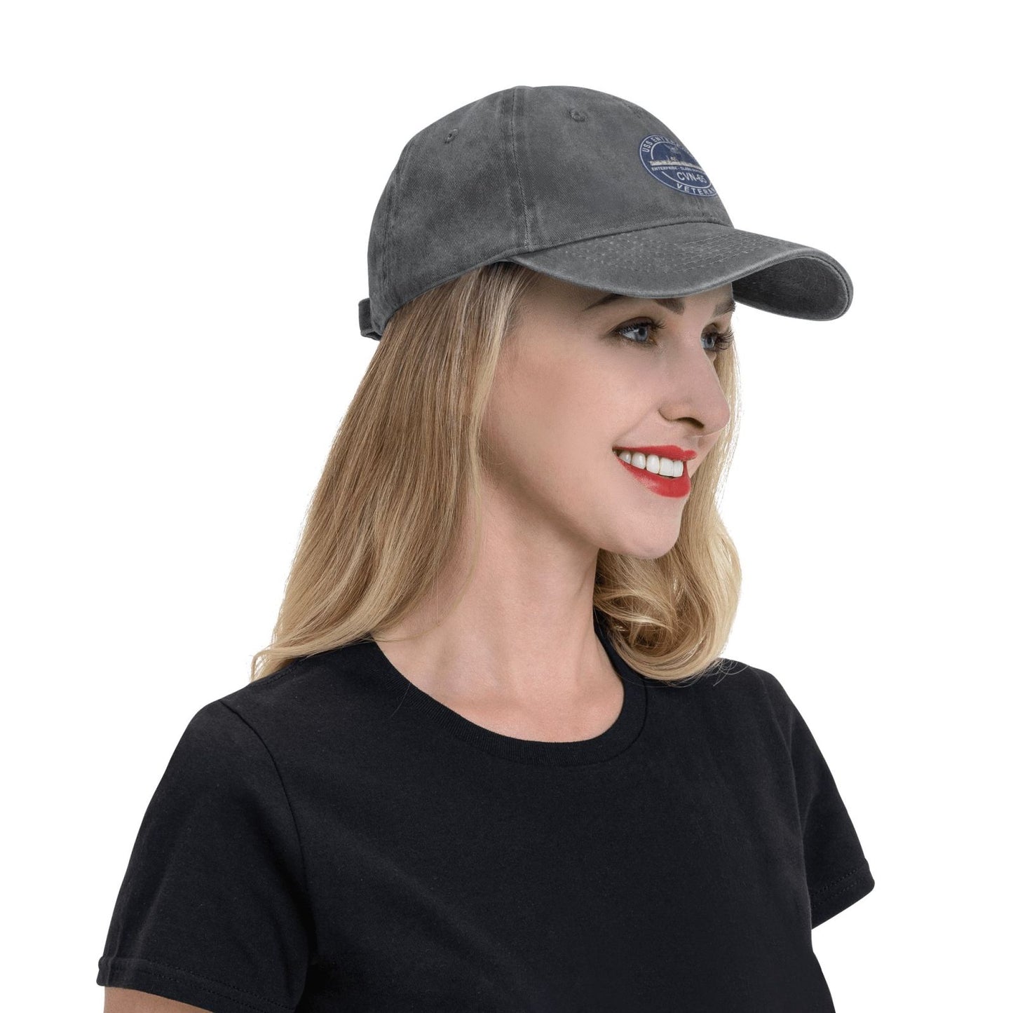 USS Enterprise CVN-65 Printed unisex baseball cap adjustable cap outdoor casual cap truck driver cap