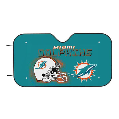 Miami Dolphins Printing Car windshield sunshades is suitable car front windshield sunshades