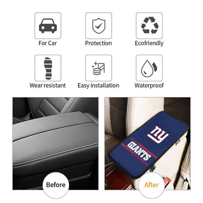 New York Giants Printed car armrest box pad Protective pad