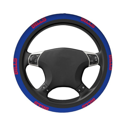 Buffalo Bills Printed elastic steering wheel cover car steering wheel protective cover
