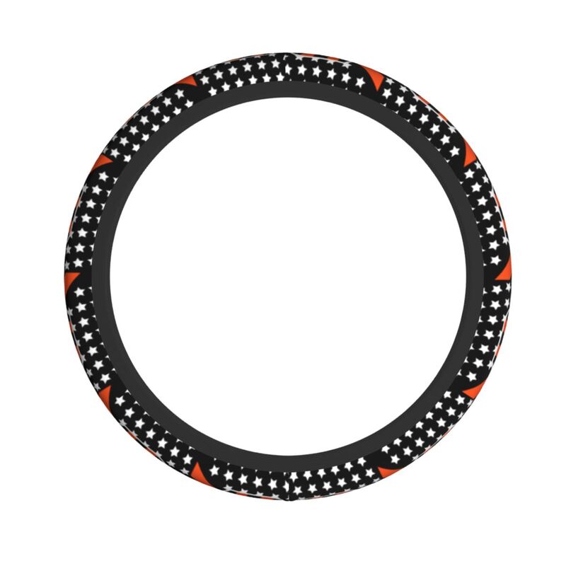Cincinnati Bengals Printed breathable elastic steering wheel protective cover