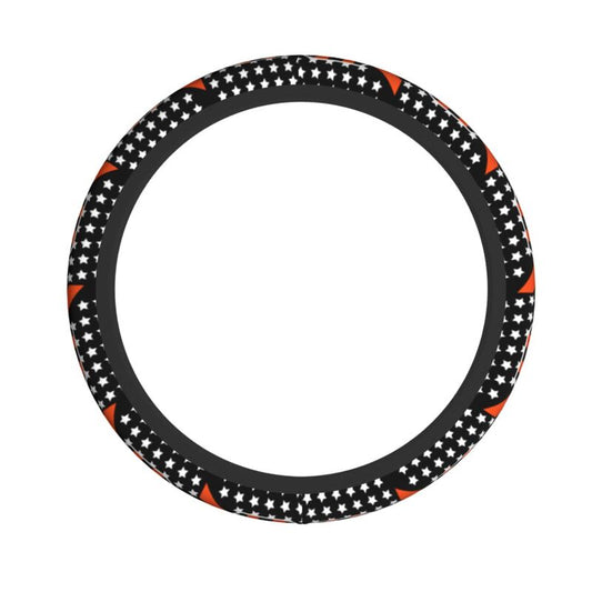 Cincinnati Bengals Printed breathable elastic steering wheel protective cover