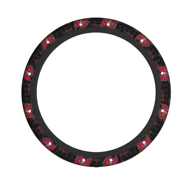 Tampa Bay Buccaneers Printed breathable elastic steering wheel cover anti slip cover