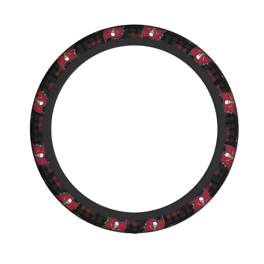 Tampa Bay Buccaneers Printed breathable elastic steering wheel cover anti slip cover
