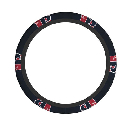 Houston Texans 2 Printed breathable elastic steering wheel cover anti slip cover