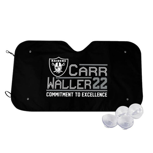 Las Vegas Raiders Print is suitable for front Car windshield sunshades Car windshield sunshades