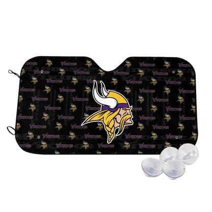 Minnesota Vikings 2 Printed is suitable for front Car windshield sunshades Car windshield sunshades