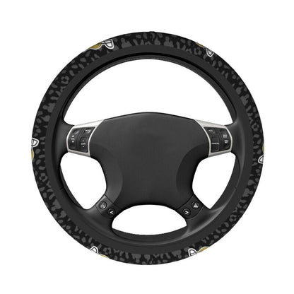 New Orleans Saints 1 Printed elastic steering wheel cover car steering wheel protective cover
