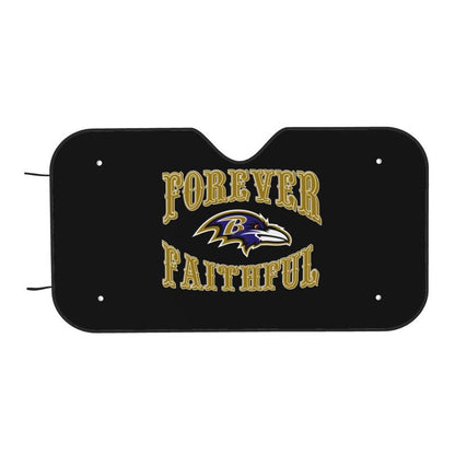 Baltimore Ravens Printing car multi size front windshield sunshade car windshield sunshade