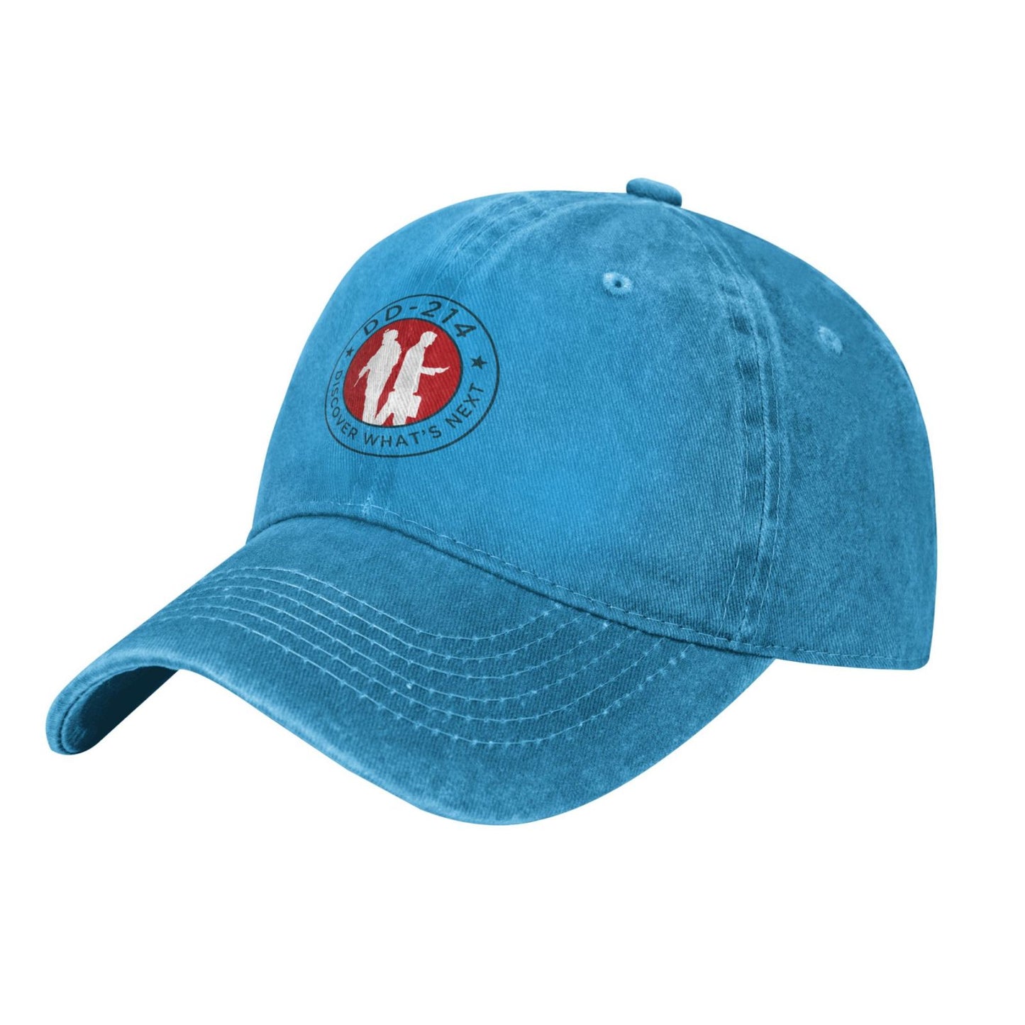 DD-214 DISCOVER WHAT'S NEXT Printed unisex baseball cap adjustable cap outdoor sunshade trucker hat