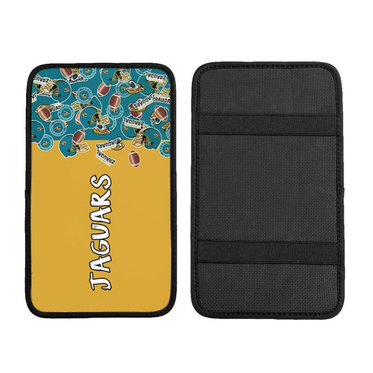 Jacksonville Jaguars print Car center console armrest pad car armrest protective cover