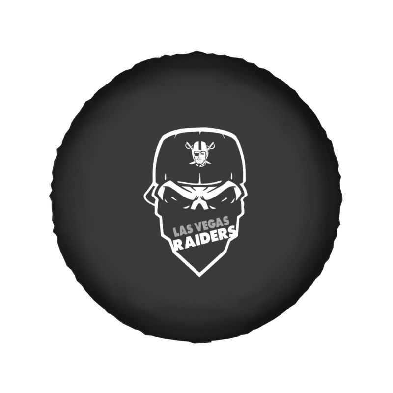 Las Vegas Raiders Car tire protective cover waterproof and dustproof tire cover