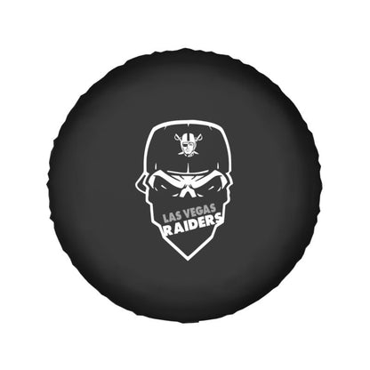Las Vegas Raiders Car tire protective cover waterproof and dustproof tire cover
