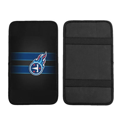 Car armrest box pad Tennessee Titans4 Printed central armrest box pad anti slip pad