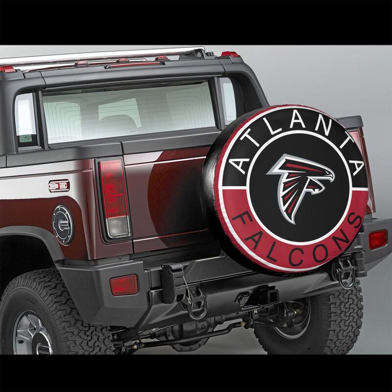 Atlanta Falcons Printed tire protection cover car spare tire dust protection covers