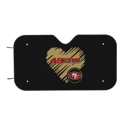 San Francisco 49ers Printing is suitable car front windshield sunshades Car windshield sunshades