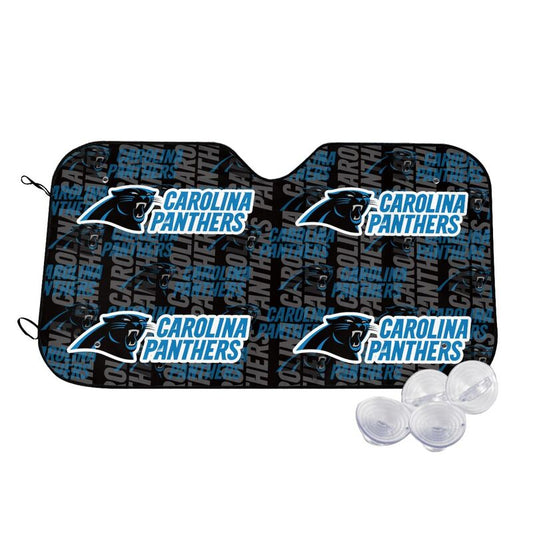 Carolina Panthers 4 Print Car windshield sunshades suitable for front Car windshield sunshades