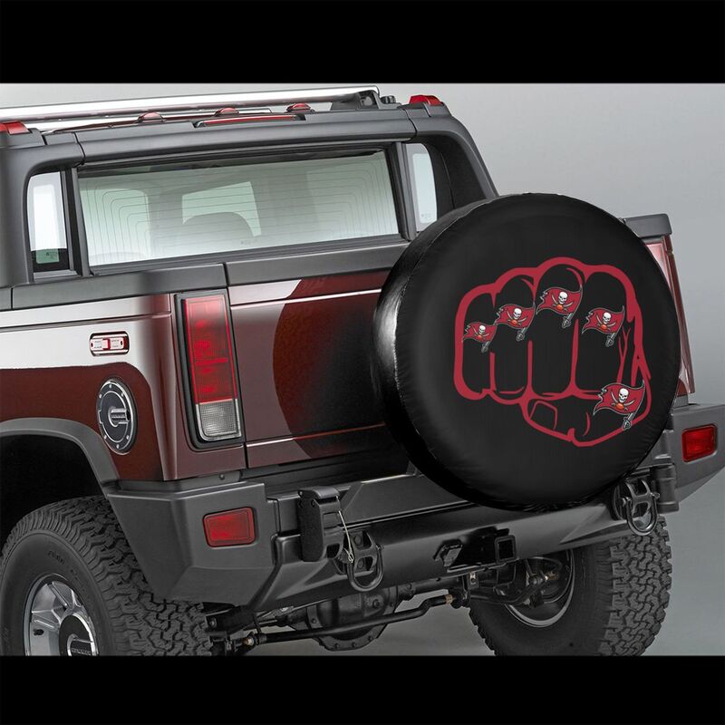 Tampa Bay Buccaneers Print tire protection cover car spare tire dust protection covers