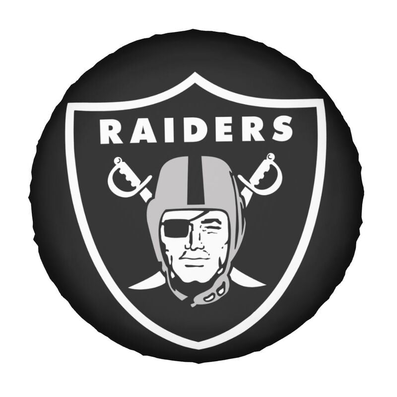 Las Vegas Raiders 5 car dustproof sunscreen tyre protective cover Tyre protective cover