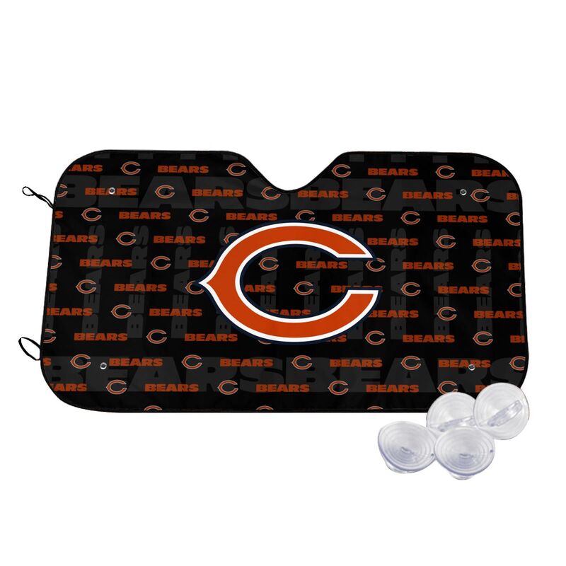 Chicago Bears Printed is suitable for front Car windshield sunshades Car windshield sunshades