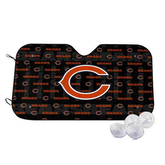 Chicago Bears Printed is suitable for front Car windshield sunshades Car windshield sunshades