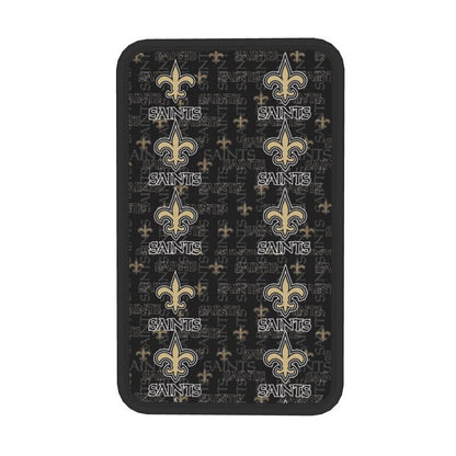 Car armrest box pad New Orleans Saints1 Printed central armrest box pad anti slip pad