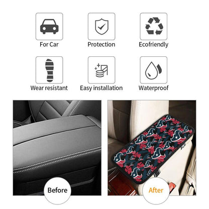 Houston Texans printing Center console armrest pad car armrest protective cover car