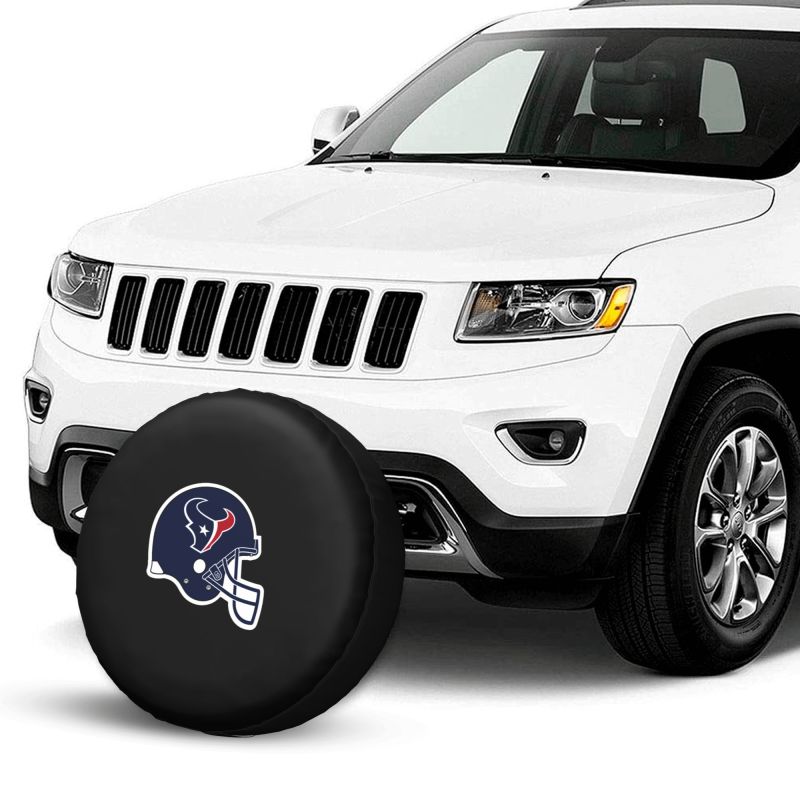 Houston Texans Car tire protective cover waterproof and dustproof tire cover