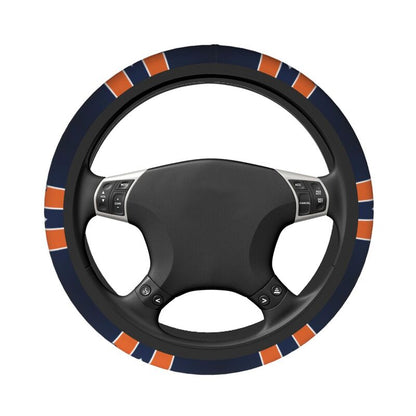 Denver Broncos 2 Printed breathable elastic steering wheel protective cover