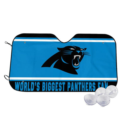 Carolina Panthers Printing is suitable for car front windshield sunshades Car windshield sunshades
