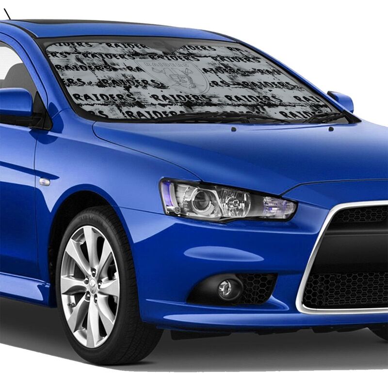 Las Vegas Raiders Printed front windshield sunshade car windshield sunshade (multi size)