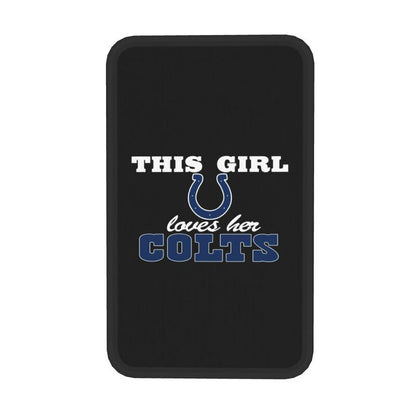 Indianapolis Colts Printing car center console pad car armrest protective cover