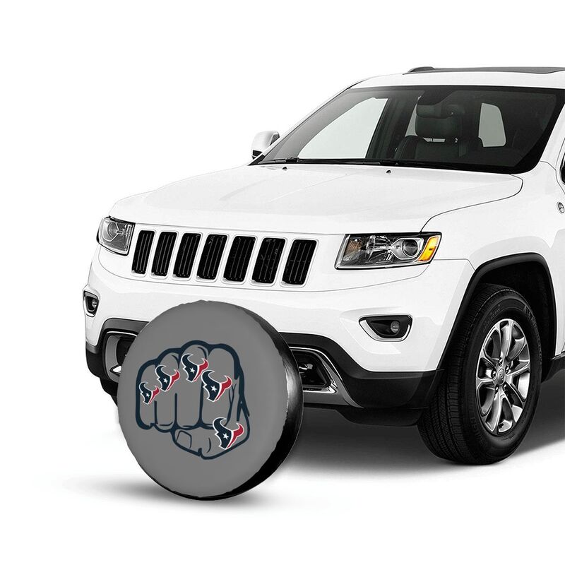 Houston Texans Print tire protection cover car spare tire dust protection covers