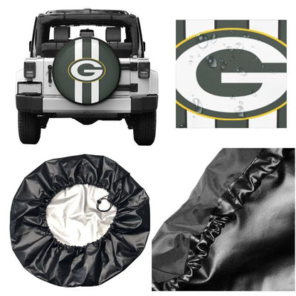 Green Bay Packers 5 Tyre protective cover car dustproof sunscreen tyre protective cover