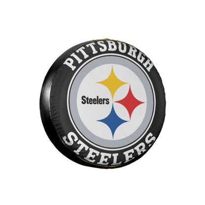 Pittsburgh Steelers 2 Printing car tire covers waterproof and dustproof protective covers