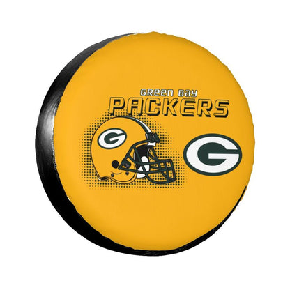 Green Bay Packers Print car tire protection cover car spare tire dust protection covers