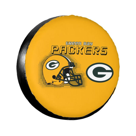 Green Bay Packers Print car tire protection cover car spare tire dust protection covers