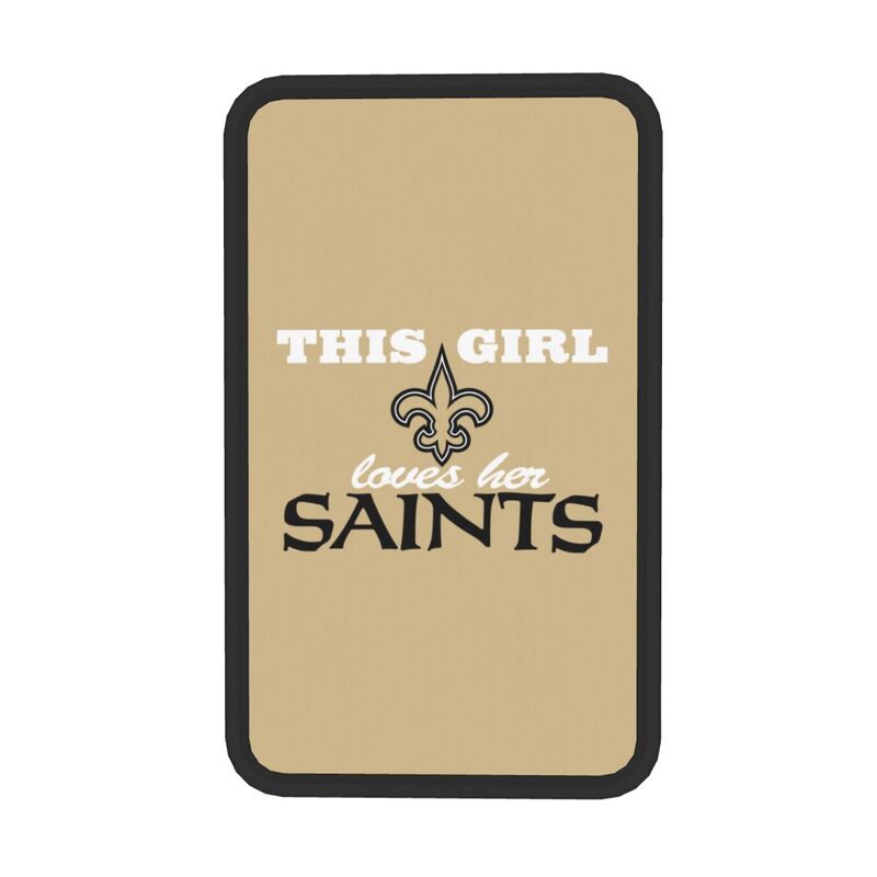 New Orleans Saints Printing car center console pad car armrest protective cover