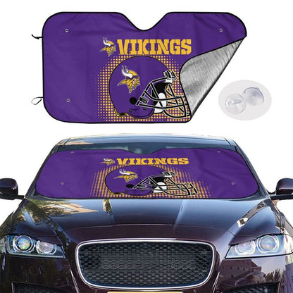 Minnesota Vikings Printing car front windshield sunshade car windshield sunshade multi size